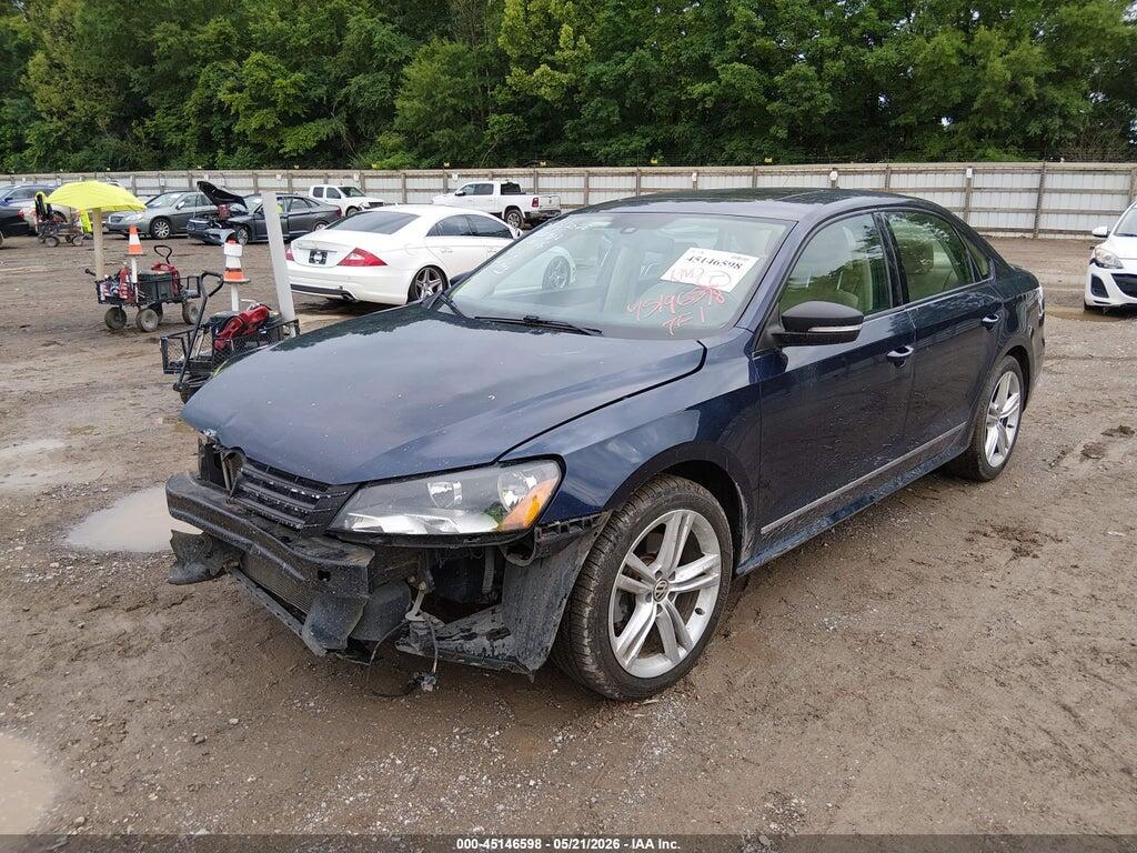 1VWCN7A39EC049443 2014 VOLKSWAGEN PASSAT photo no. 2