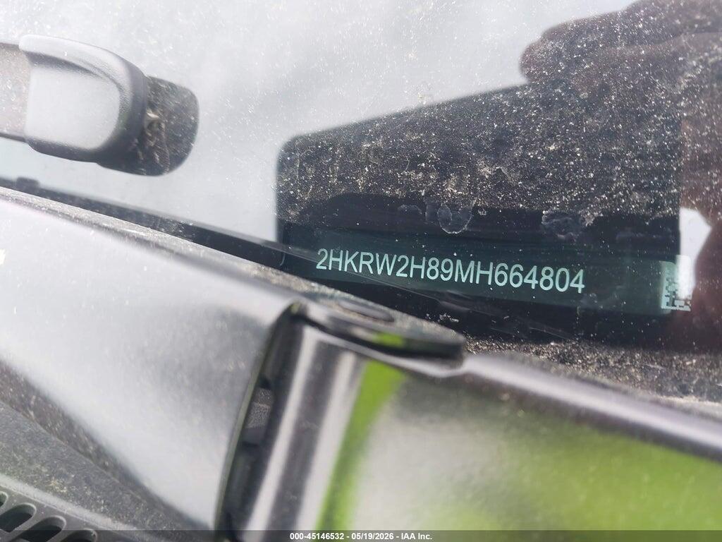 2HKRW2H89MH664804 2021 HONDA CR-V photo no. 9