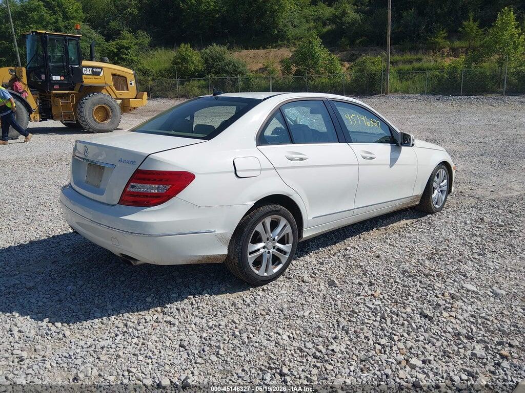 WDDGF8BB6CR235003 2012 MERCEDES-BENZ C 300 photo no. 4