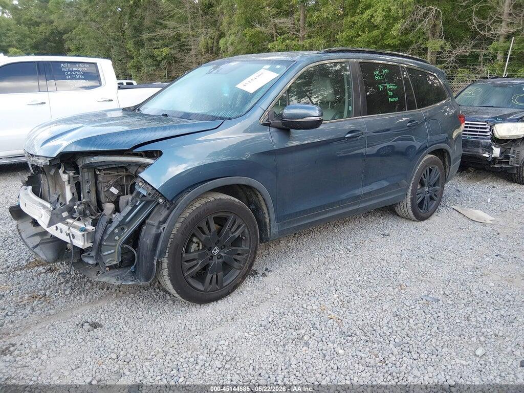 5FNYF5H23MB032260 2021 HONDA PILOT photo no. 2