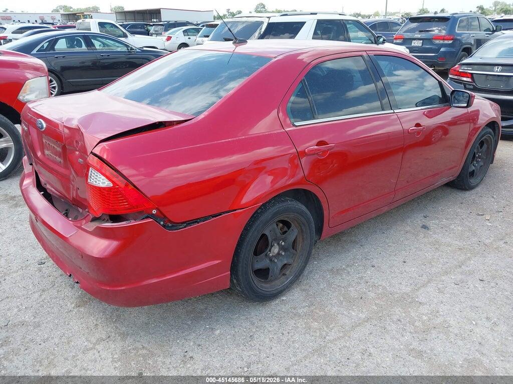 3FAHP0HA6BR342444 2011 FORD FUSION photo no. 4