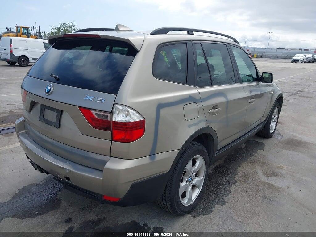 WBXPC93437WF12535 2007 BMW X3 photo no. 4