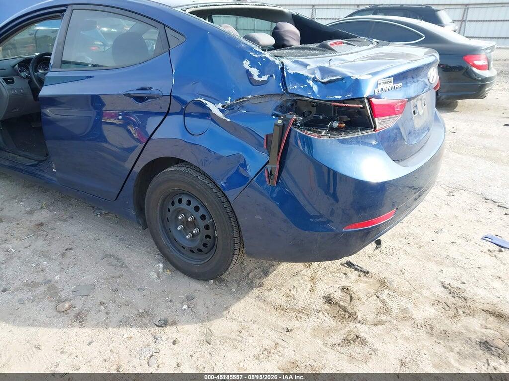 5NPDH4AE1GH746630 2016 HYUNDAI ELANTRA photo no. 6