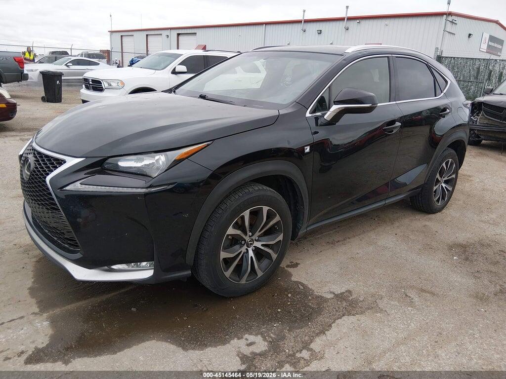 JTJBARBZ9F2029111 2015 LEXUS NX 200T photo no. 2