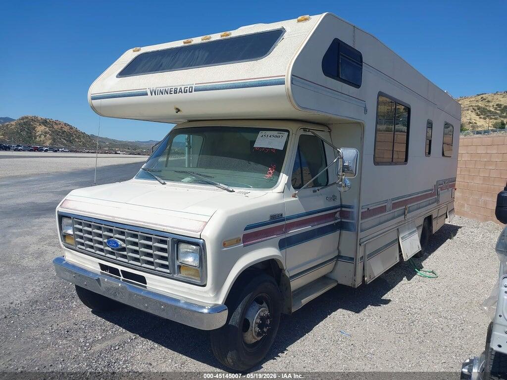 1FDKE30G1MHA74006 1991 FORD ECONOLINE photo no. 2