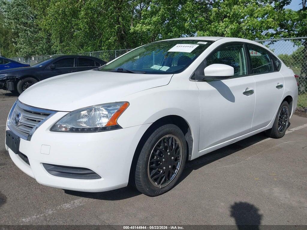 3N1AB7AP5FL662951 2015 NISSAN SENTRA photo no. 2