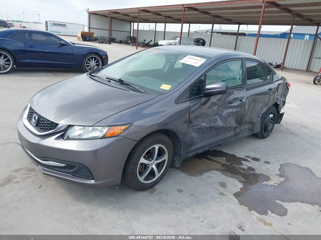 19XFB2F7XFE026075 2015 HONDA CIVIC photo no. 2