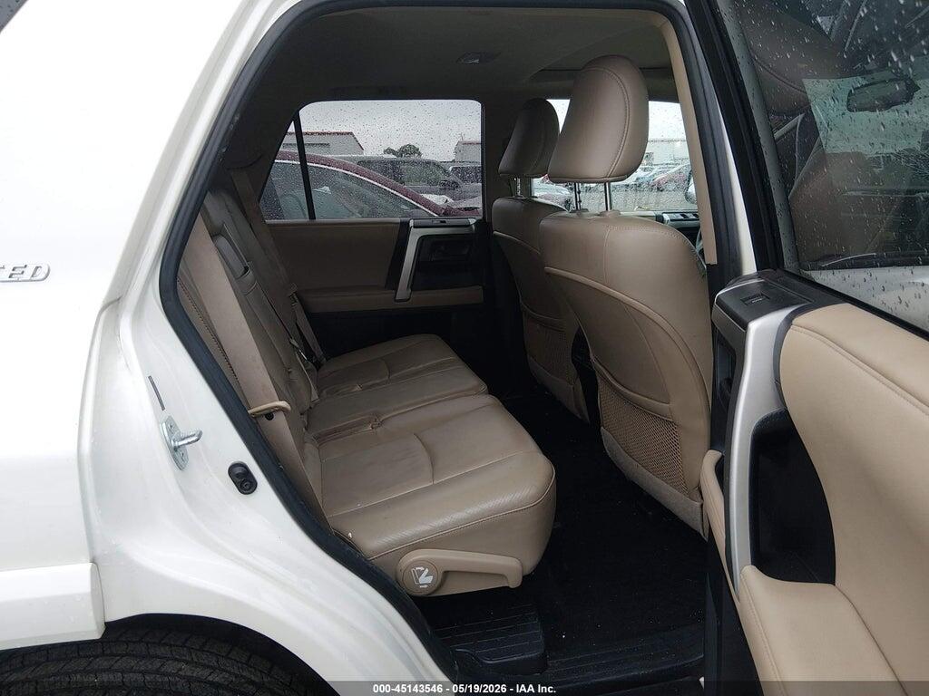 JTEBU5JRXB5047559 2011 TOYOTA 4RUNNER photo no. 8