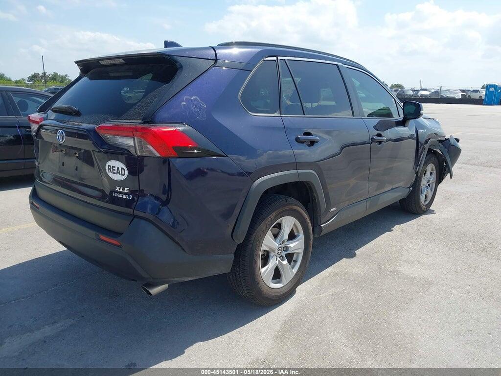 JTMRWRFV9MD136445 2021 TOYOTA RAV4 HYBRID photo no. 4
