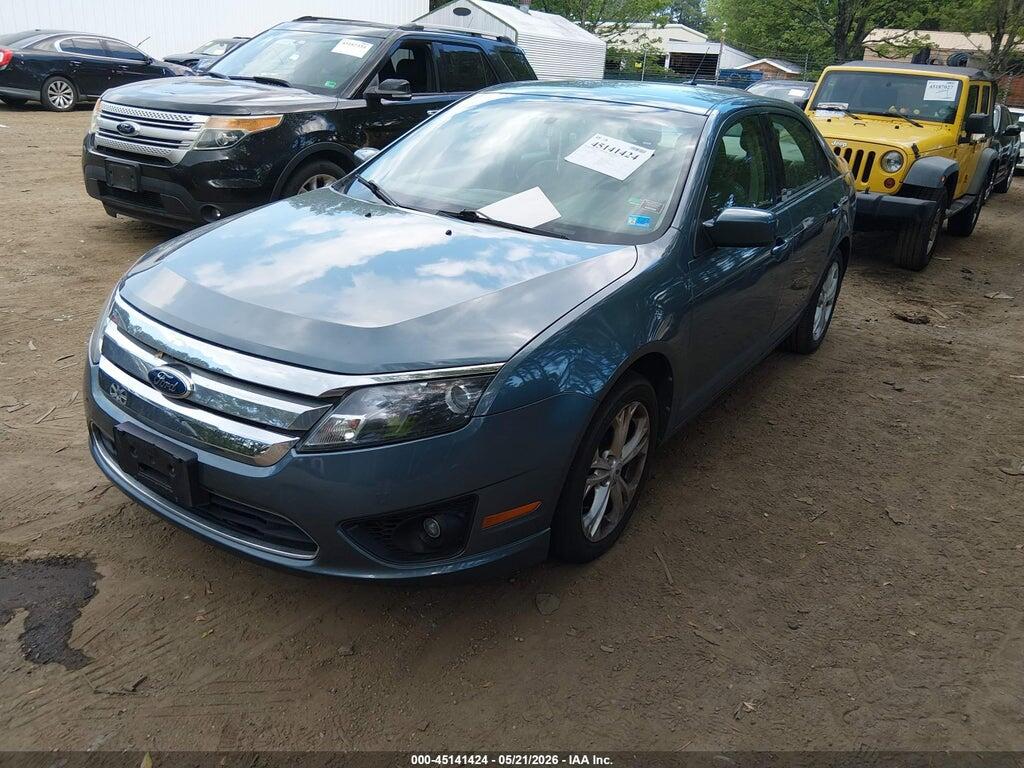 3FAHP0HA6CR164701 2012 FORD FUSION photo no. 2