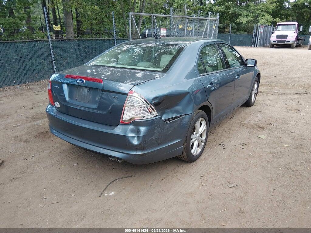 3FAHP0HA6CR164701 2012 FORD FUSION photo no. 4