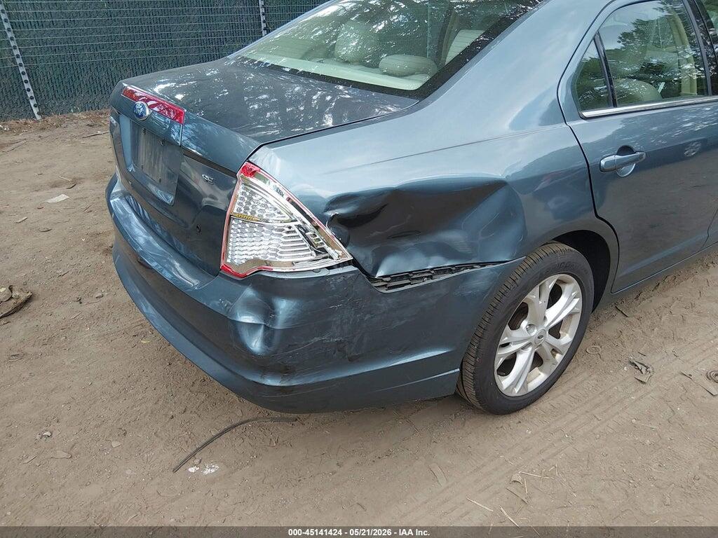 3FAHP0HA6CR164701 2012 FORD FUSION photo no. 6