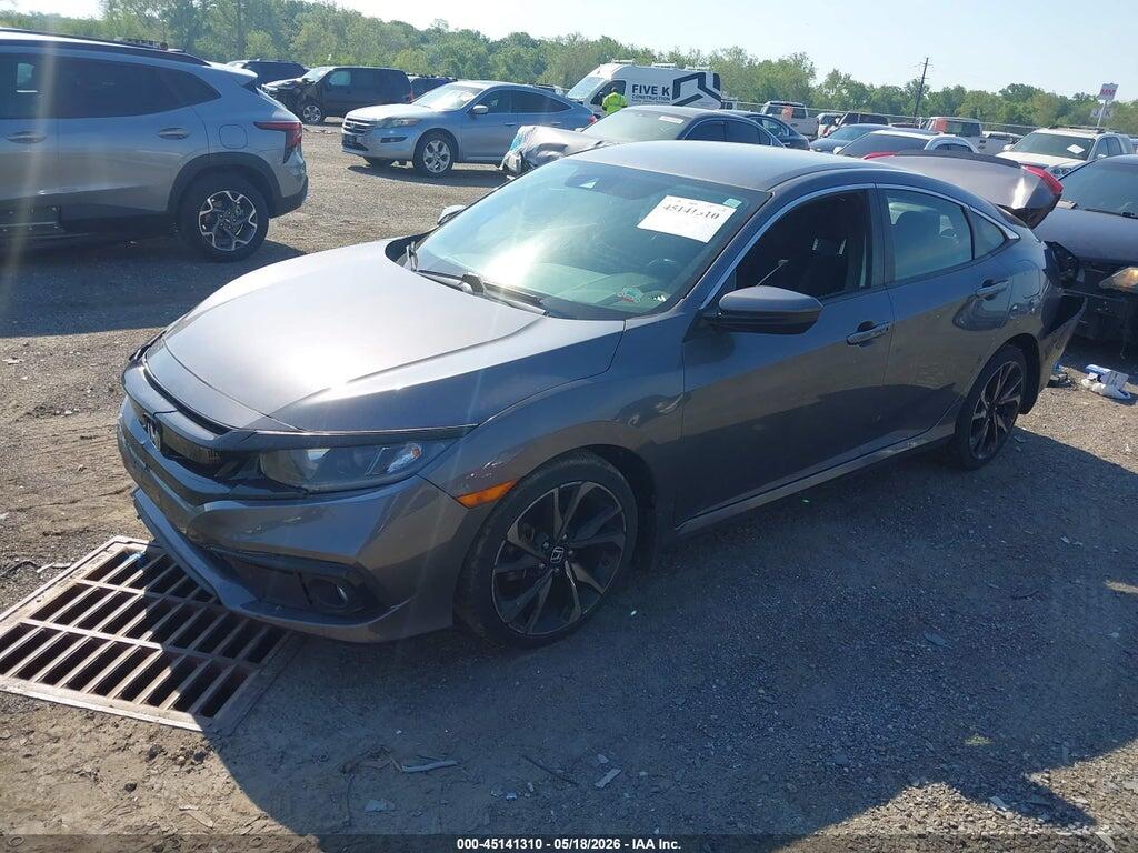 2HGFC2F84LH591090 2020 HONDA CIVIC photo no. 2