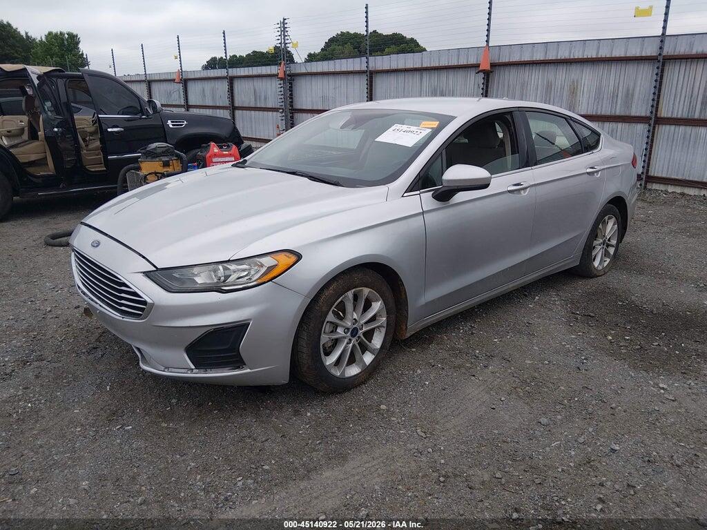3FA6P0LU5KR188690 2019 FORD FUSION HYBRID photo no. 2