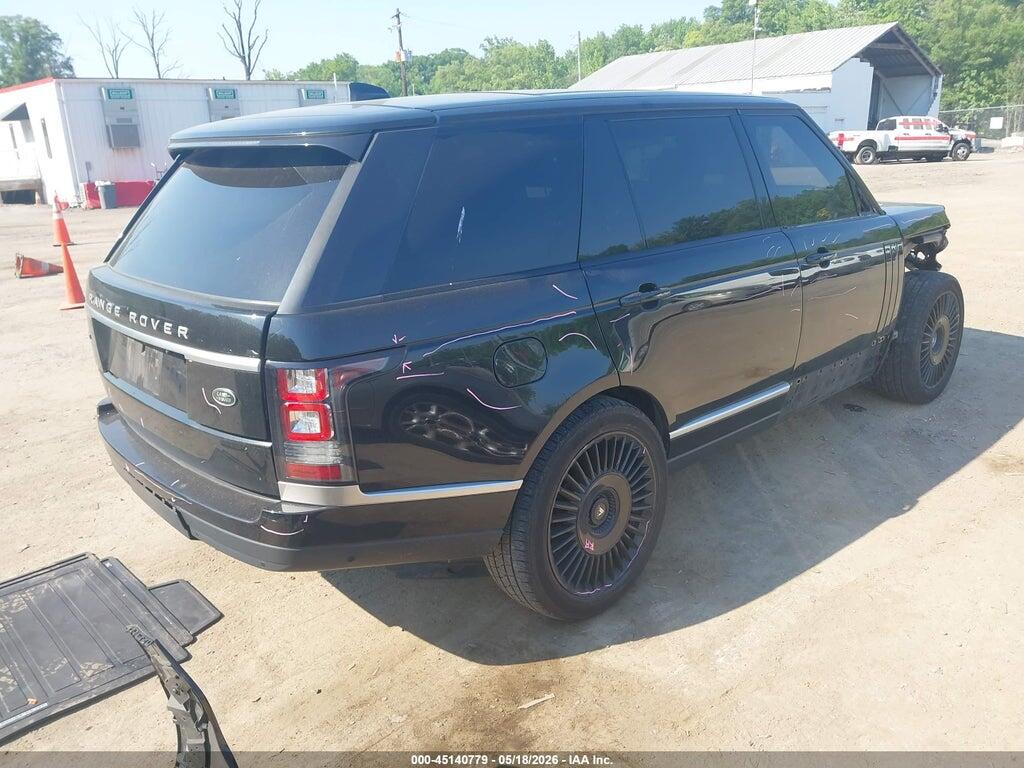 SALGS5FE8HA358518 2017 LAND ROVER RANGE ROVER photo no. 4