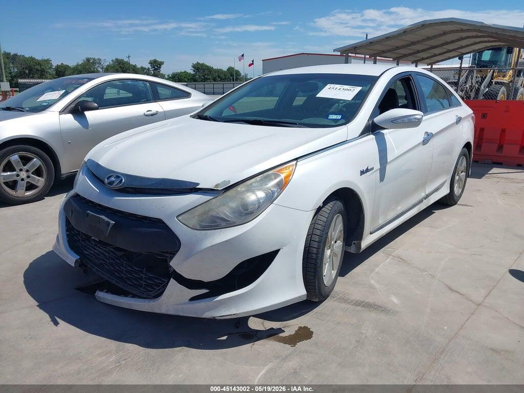 KMHEC4A49EA116588 2014 HYUNDAI SONATA HYBRID photo no. 2