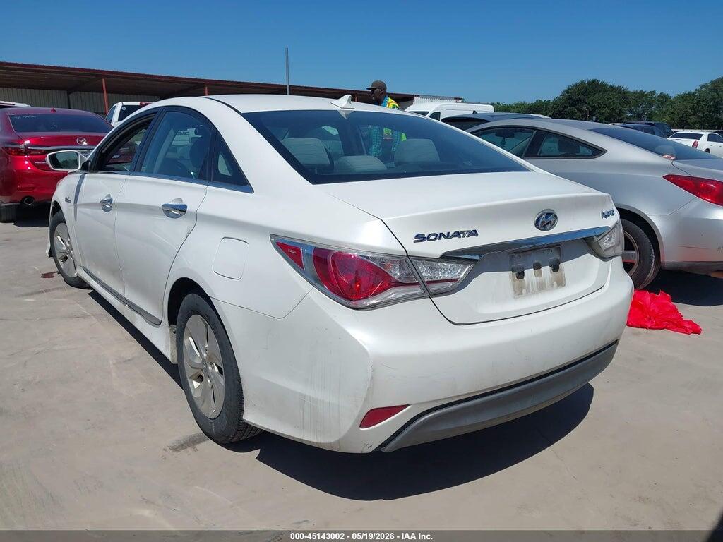 KMHEC4A49EA116588 2014 HYUNDAI SONATA HYBRID photo no. 3