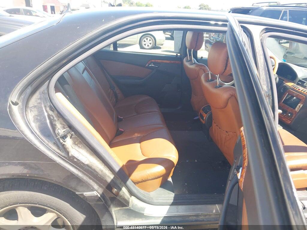 WDBNG75J7YA118028 2000 MERCEDES-BENZ S 500 photo no. 8