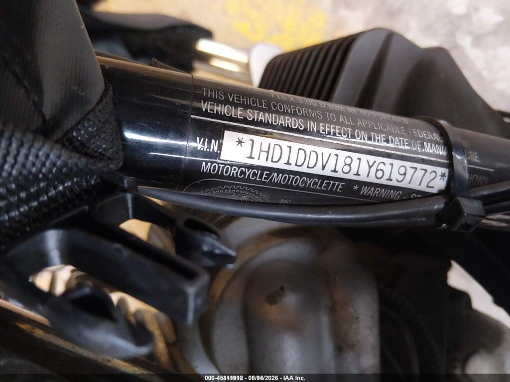 1HD1DDV181Y619772 2001 HARLEY-DAVIDSON FLHT photo no. 10