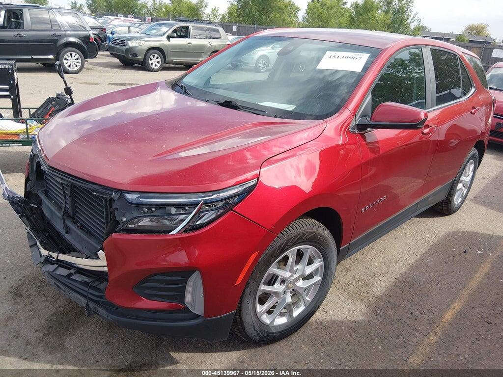 3GNAXUEV0NL223796 2022 CHEVROLET EQUINOX photo no. 2