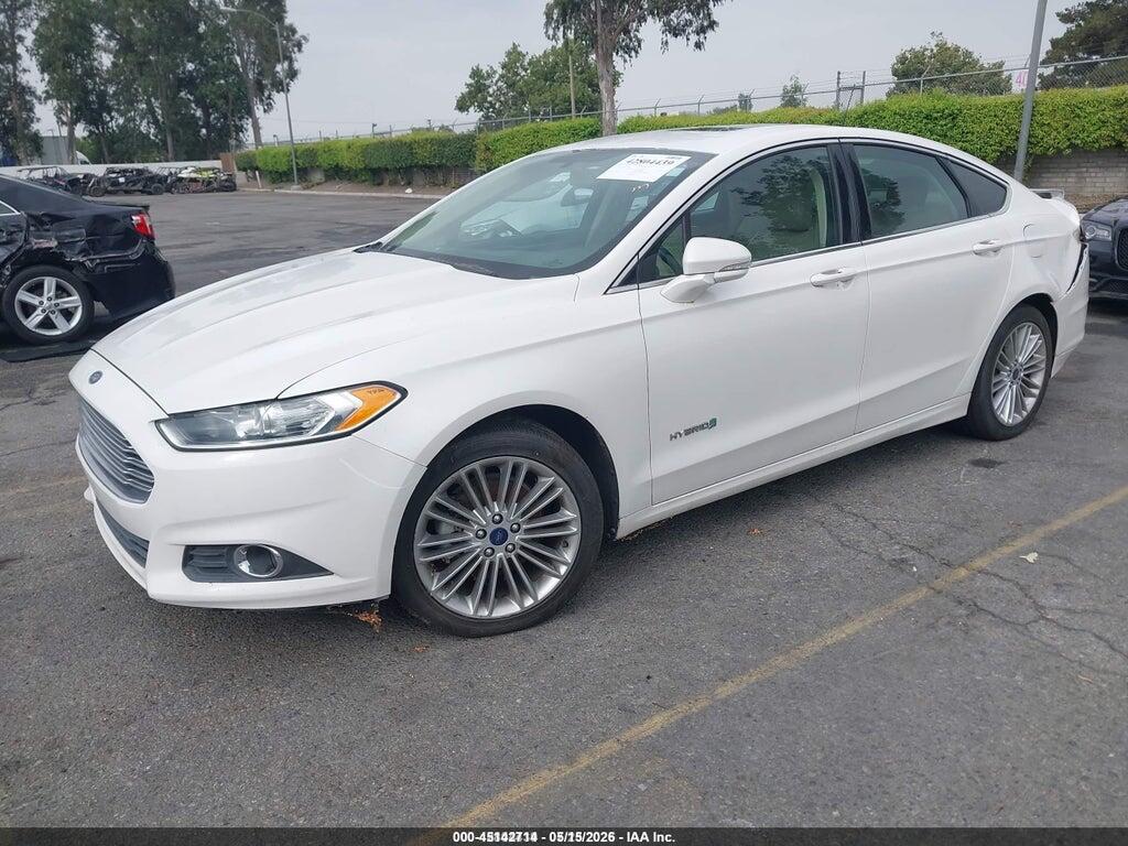3FA6P0LU8ER357329 2014 FORD FUSION HYBRID photo no. 2