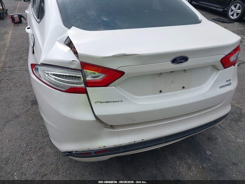 3FA6P0LU8ER357329 2014 FORD FUSION HYBRID photo no. 6