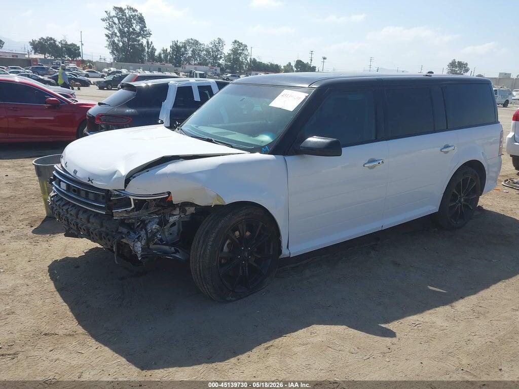 2FMGK5C80KBA24318 2019 FORD FLEX photo no. 2