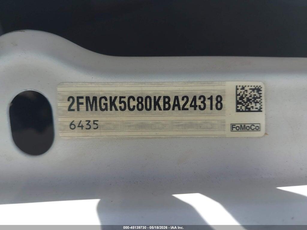 2FMGK5C80KBA24318 2019 FORD FLEX photo no. 9