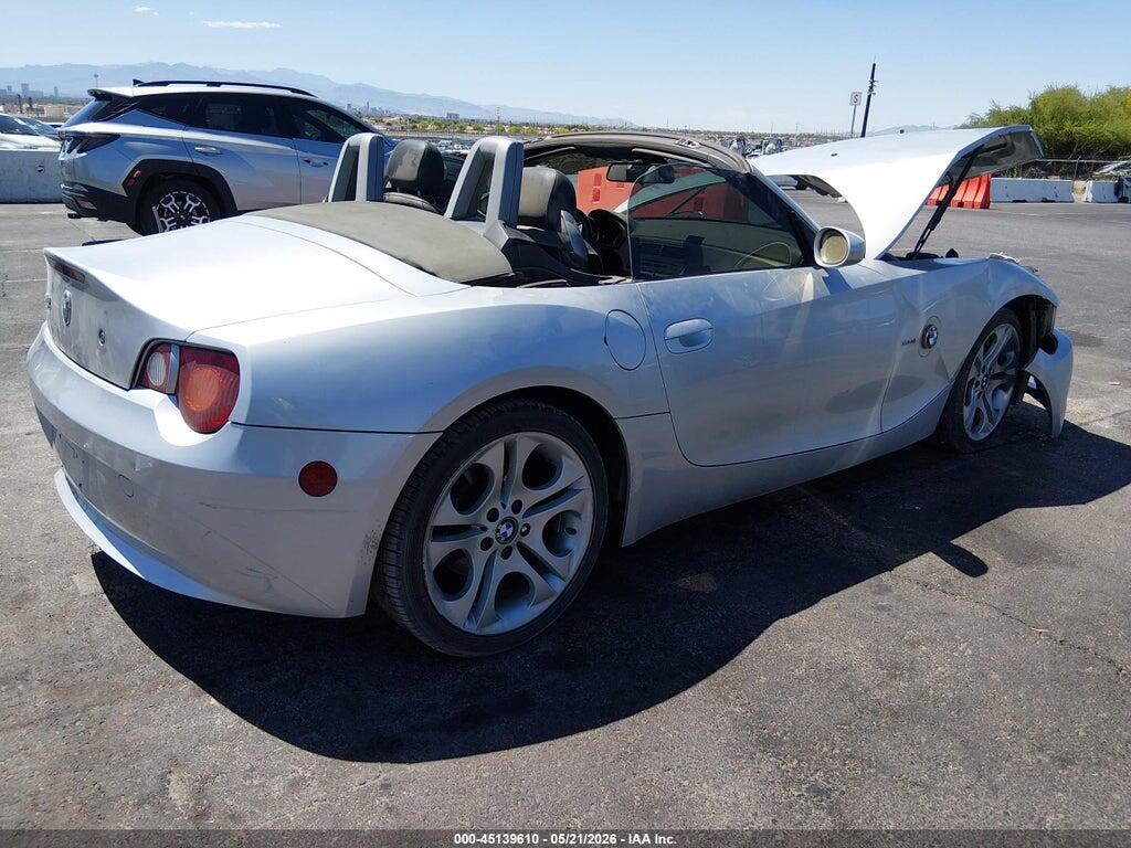 4USBT53483LU01224 2003 BMW Z4 photo no. 4