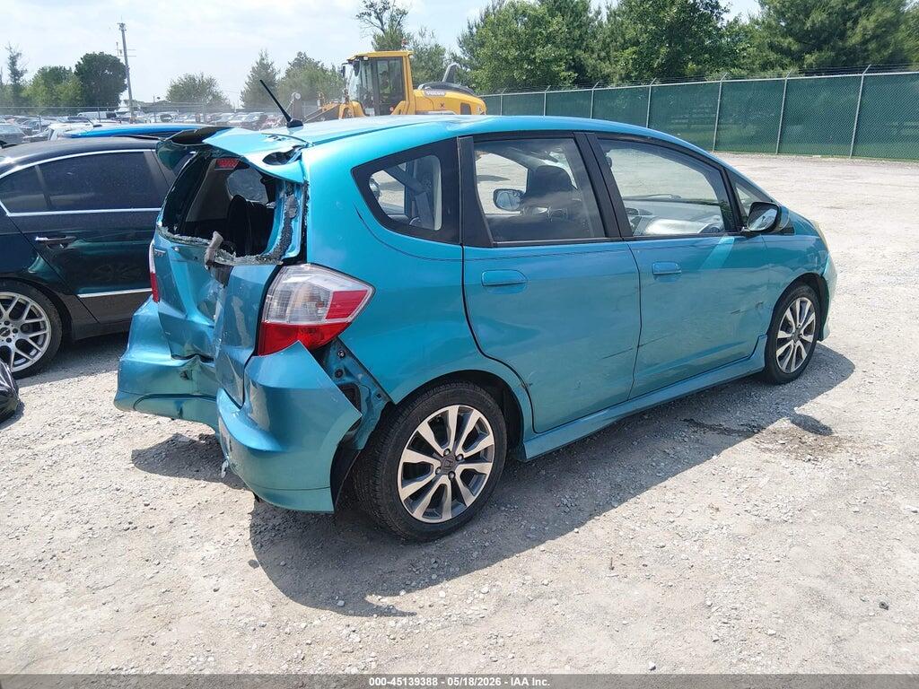 JHMGE8H54DC062437 2013 HONDA FIT photo no. 4