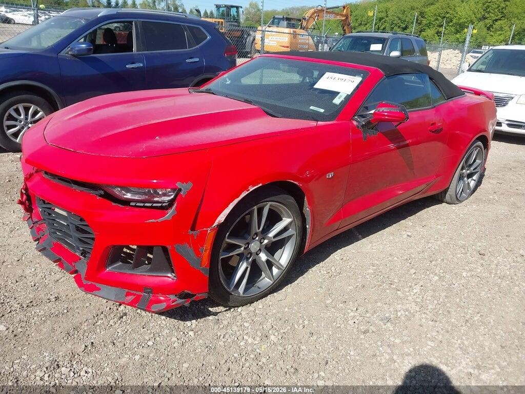 1G1FB3DX0K0154443 2019 CHEVROLET CAMARO photo no. 2
