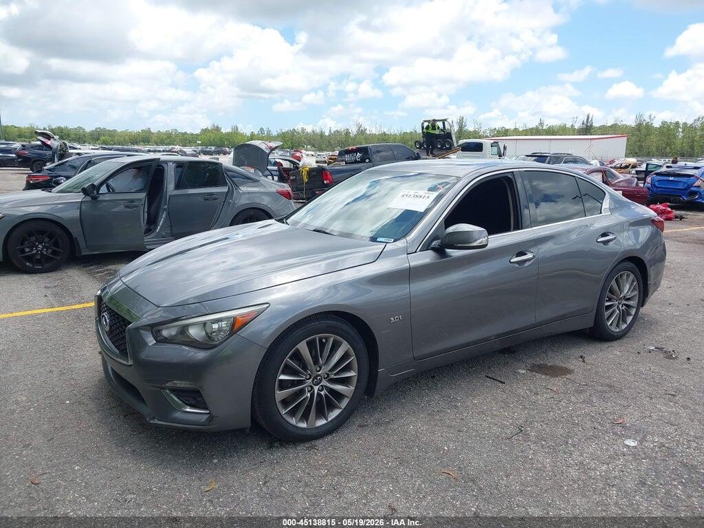 JN1EV7AP8JM360707 2018 INFINITI Q50 photo no. 2