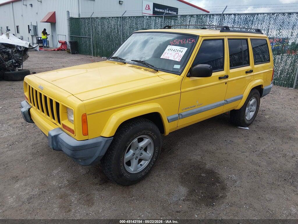 1J4FF48S91L581840 2001 JEEP CHEROKEE photo no. 2