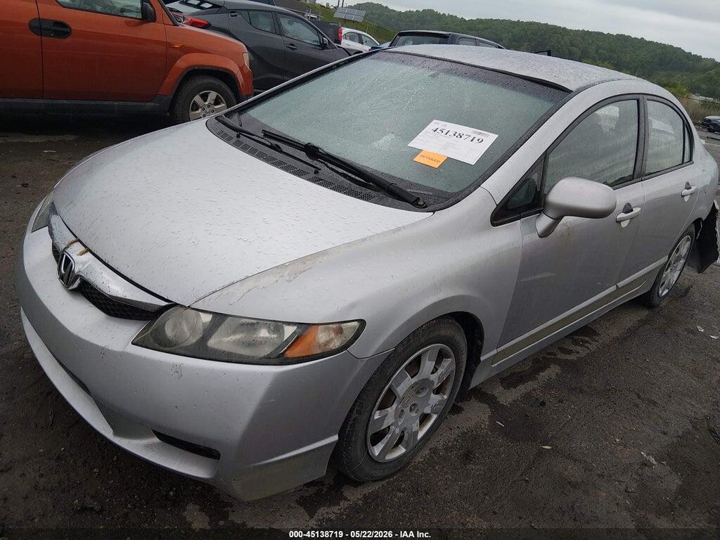2HGFA16539H308841 2009 HONDA CIVIC photo no. 2