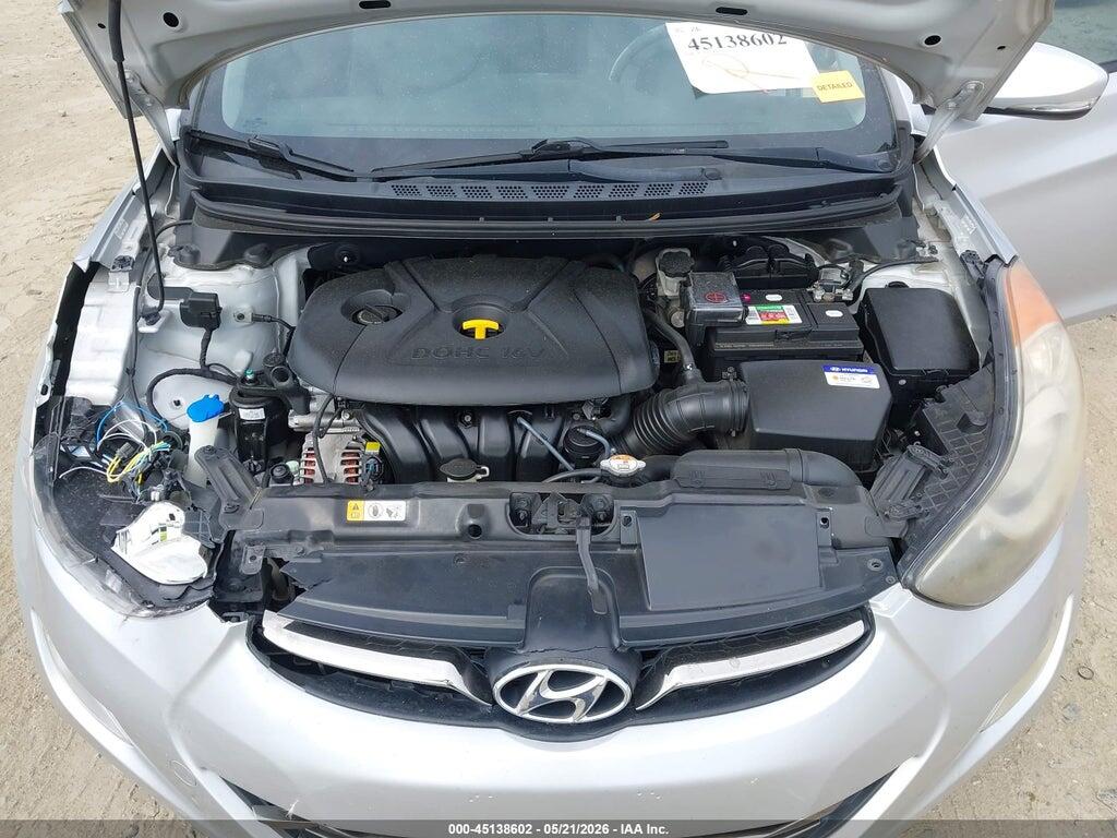 KMHDH4AE4CU305327 2012 HYUNDAI ELANTRA photo no. 10