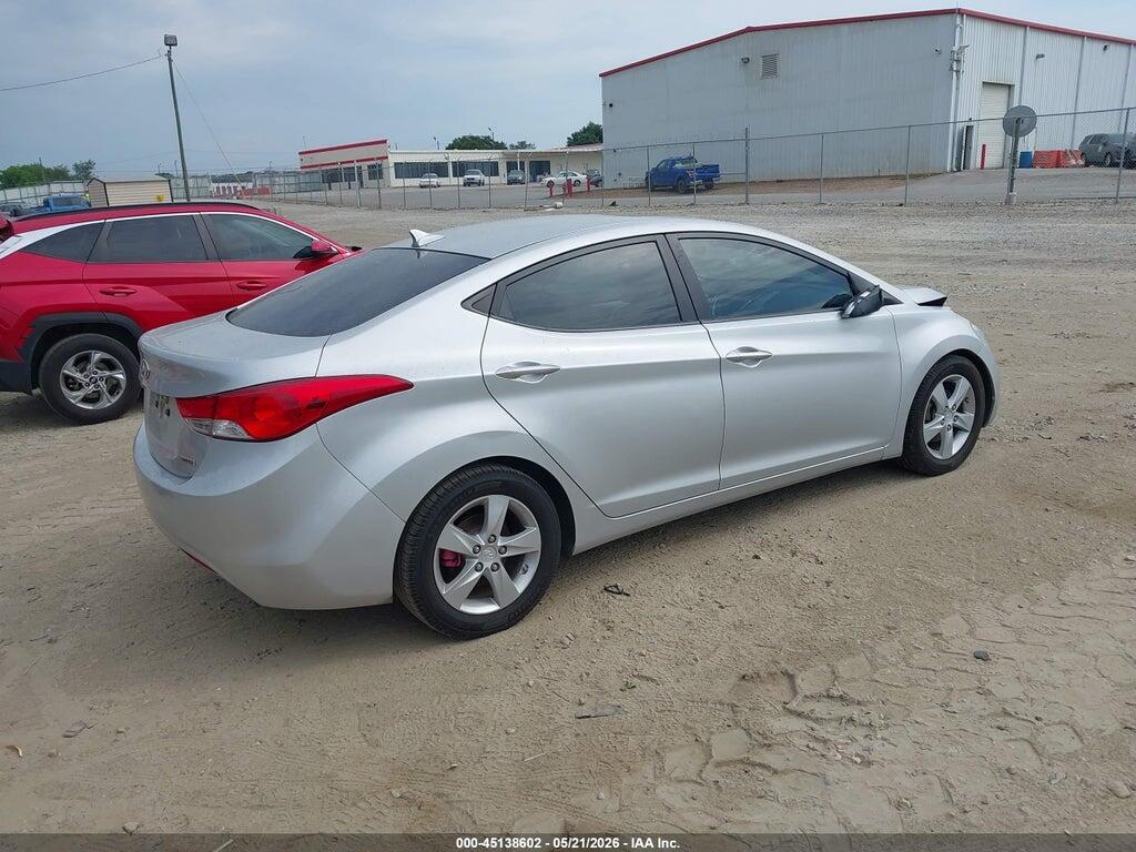 KMHDH4AE4CU305327 2012 HYUNDAI ELANTRA photo no. 4