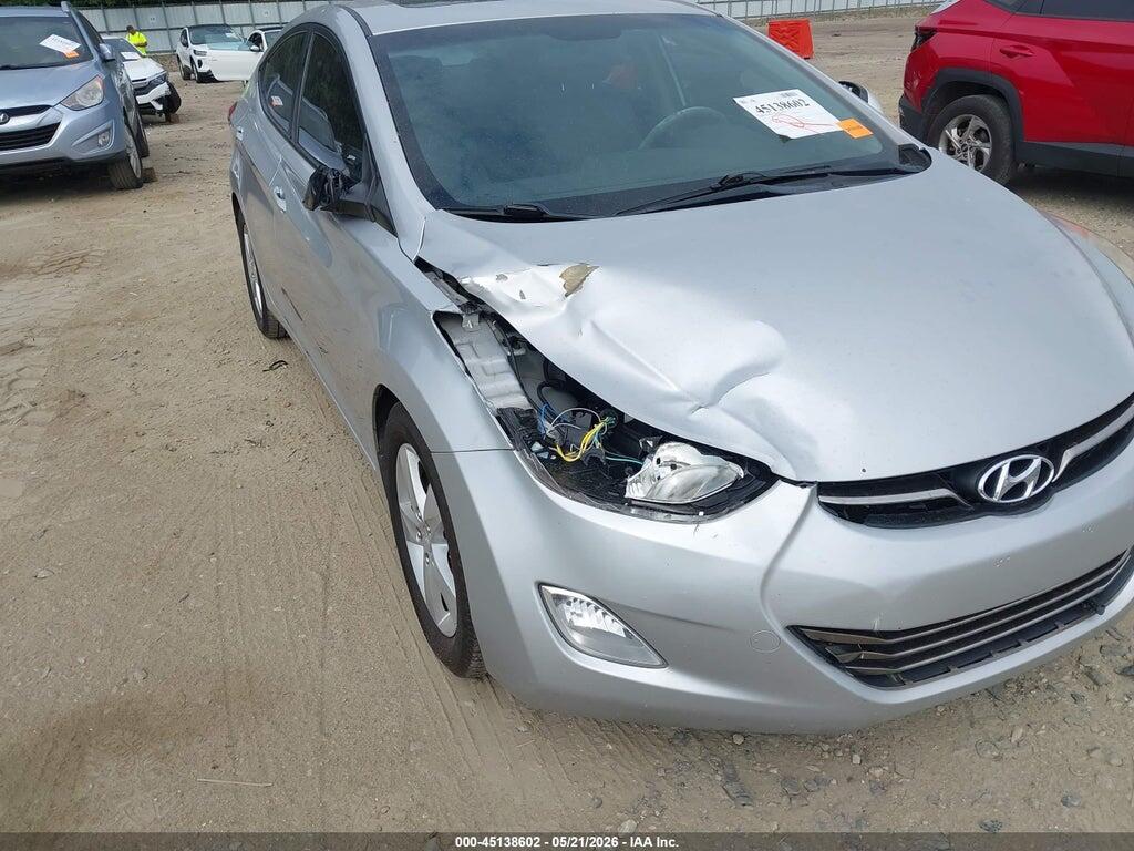 KMHDH4AE4CU305327 2012 HYUNDAI ELANTRA photo no. 6