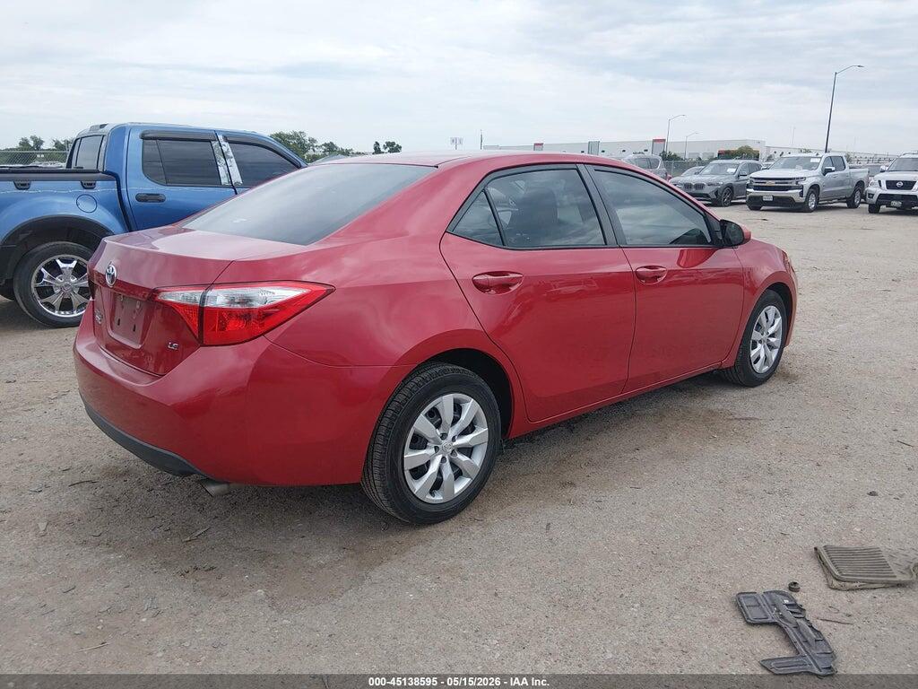 2T1BURHE2EC170598 2014 TOYOTA COROLLA photo no. 4