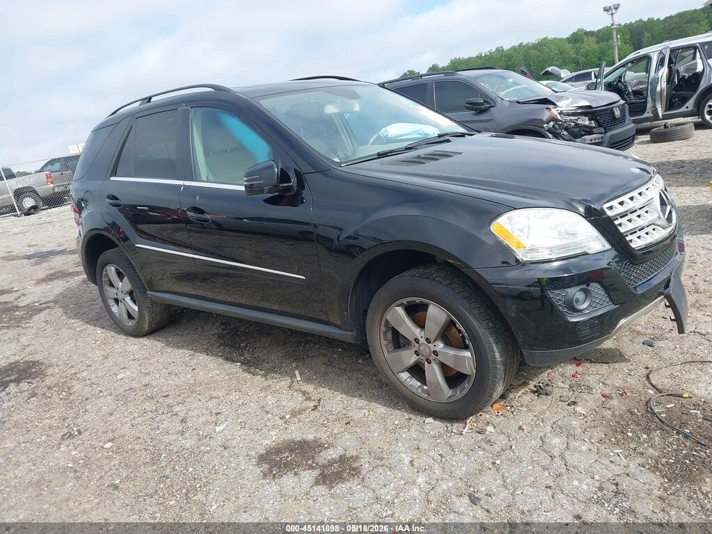 4JGBB8GB9BA740891 2011 MERCEDES-BENZ ML 350 photo no. 1