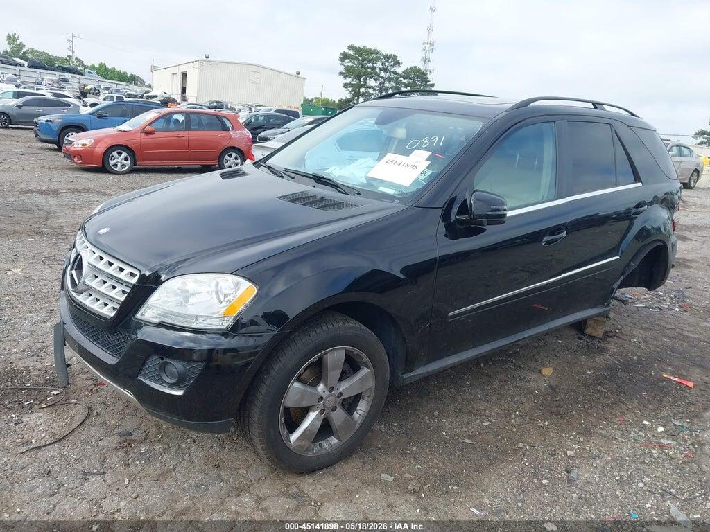 4JGBB8GB9BA740891 2011 MERCEDES-BENZ ML 350 photo no. 2