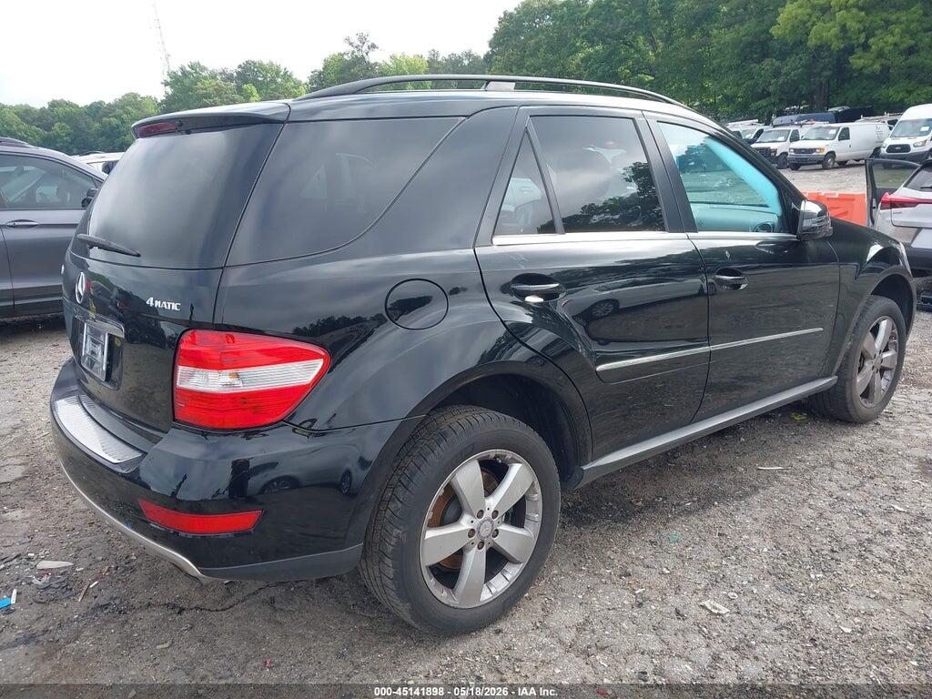 4JGBB8GB9BA740891 2011 MERCEDES-BENZ ML 350 photo no. 4