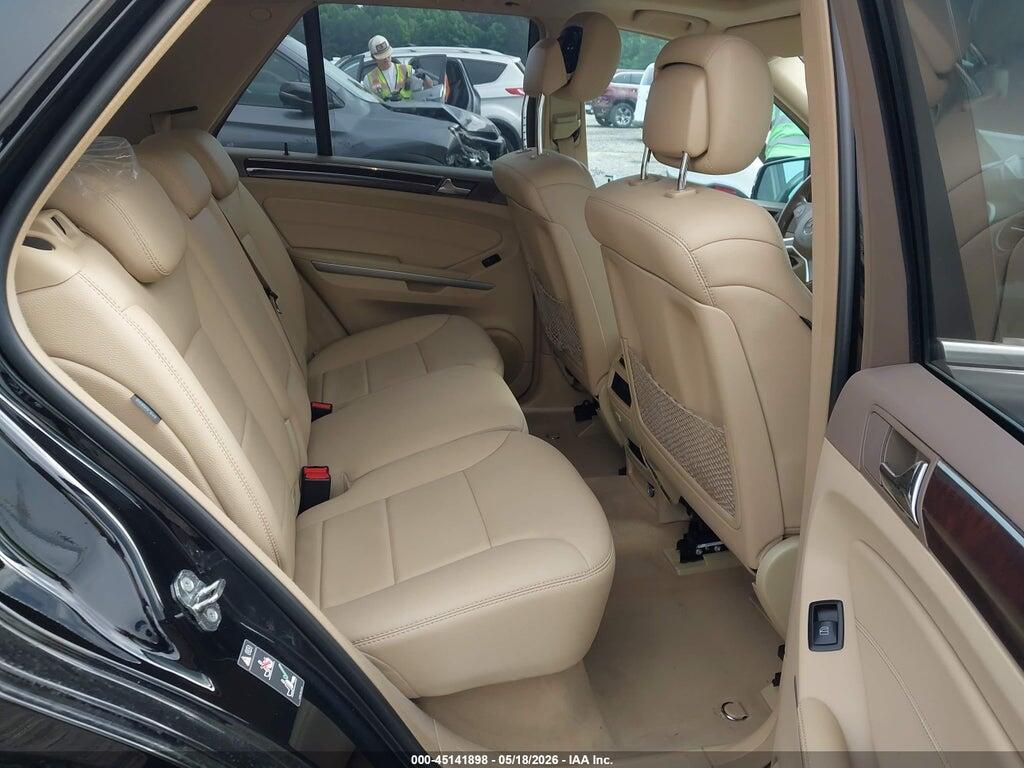 4JGBB8GB9BA740891 2011 MERCEDES-BENZ ML 350 photo no. 8