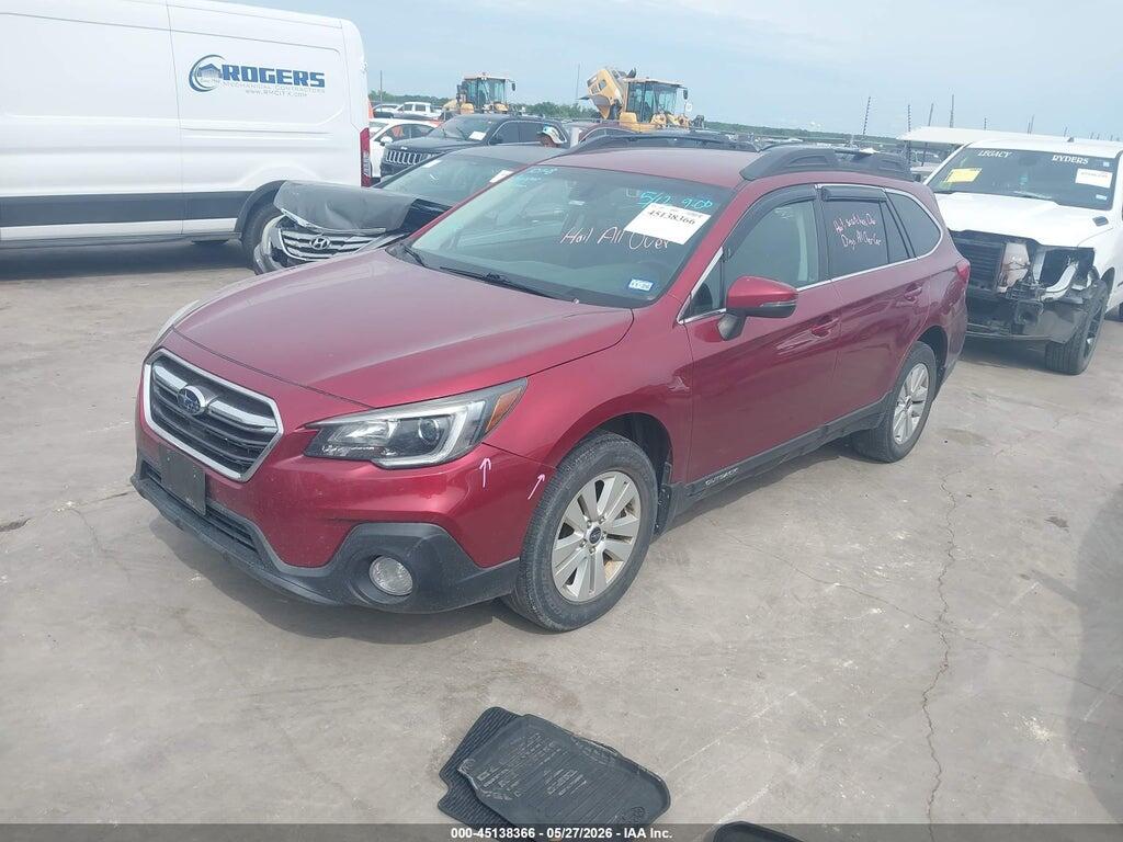 4S4BSAFC6K3251127 2019 SUBARU OUTBACK photo no. 2
