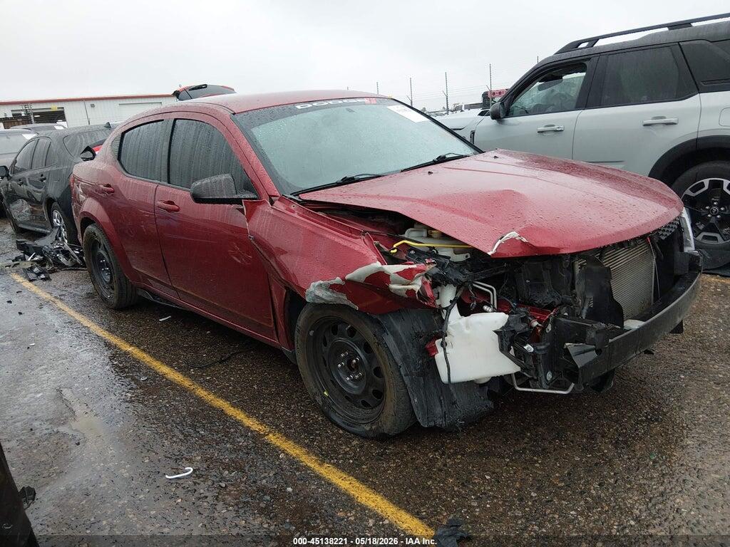 1C3CDZAB2EN218476 2014 DODGE AVENGER photo no. 1