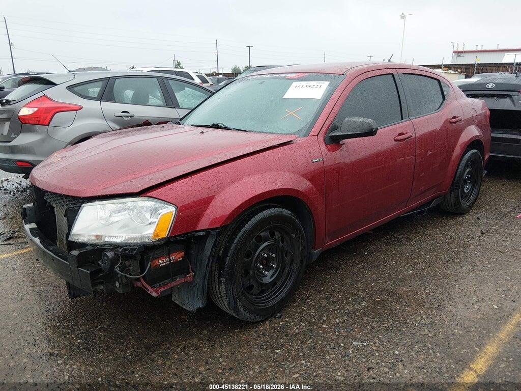 1C3CDZAB2EN218476 2014 DODGE AVENGER photo no. 2
