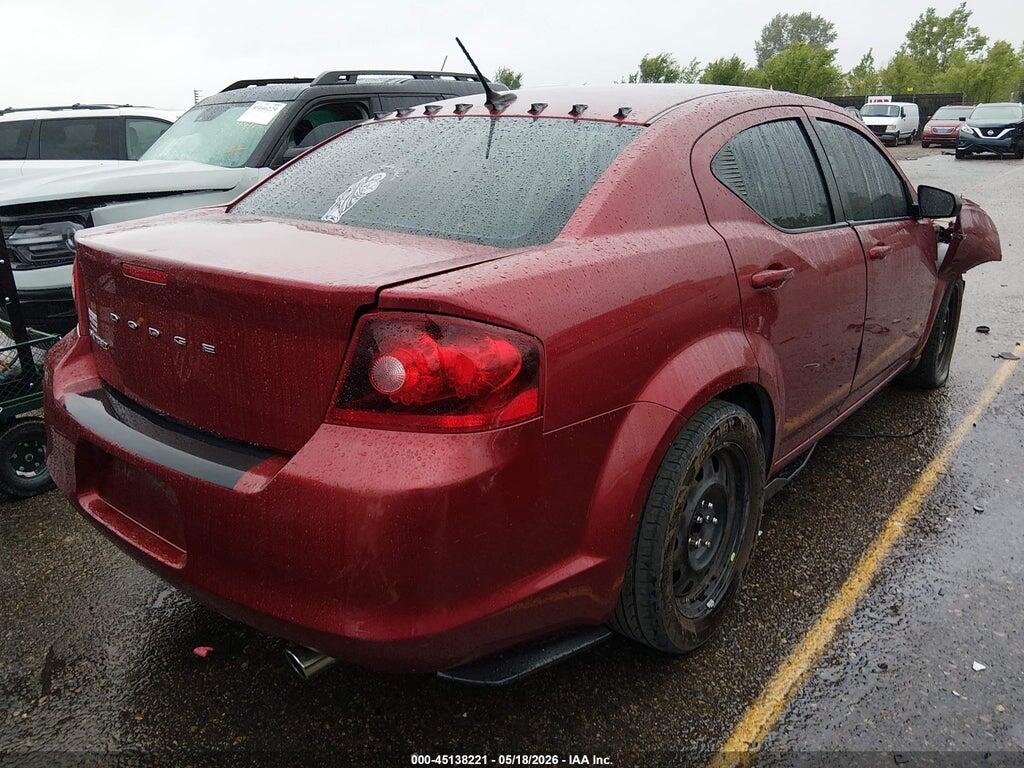 1C3CDZAB2EN218476 2014 DODGE AVENGER photo no. 4