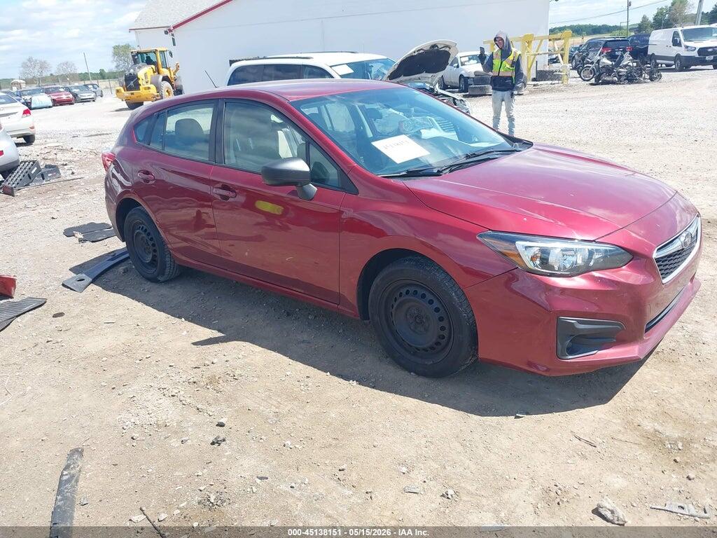 4S3GTAA69H3720616 2017 SUBARU IMPREZA photo no. 1