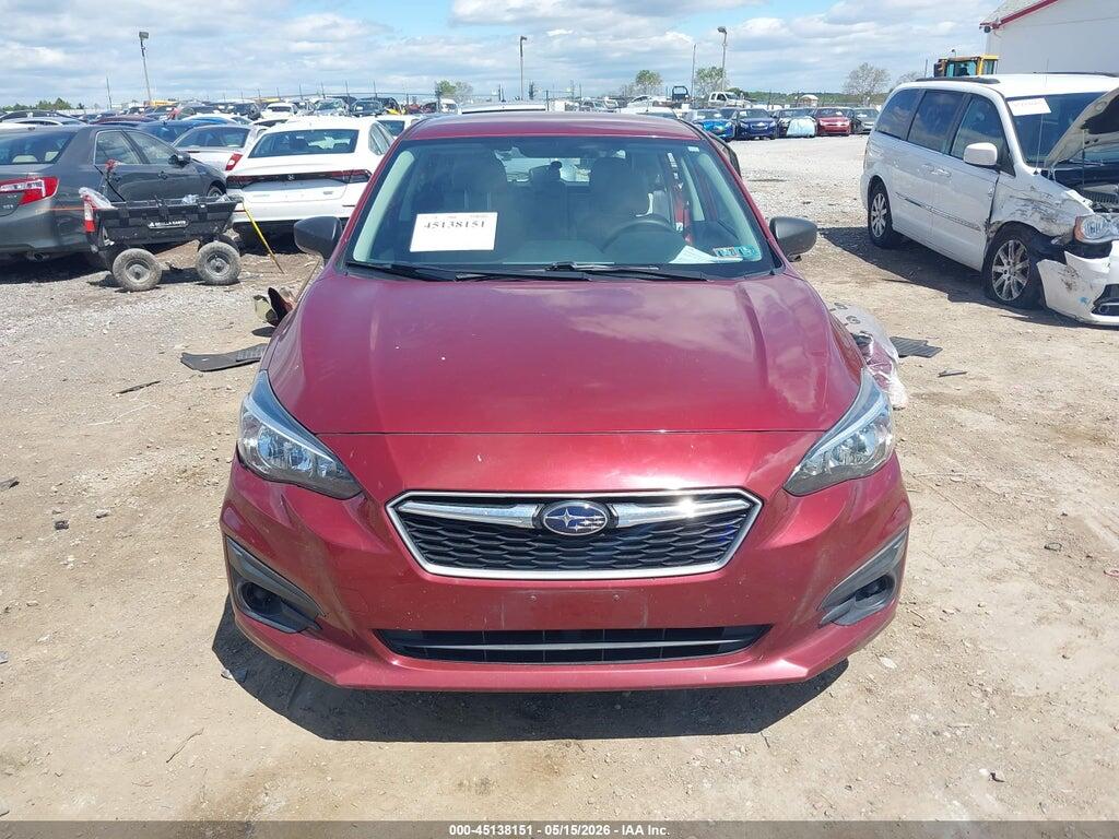 4S3GTAA69H3720616 2017 SUBARU IMPREZA photo no. 12