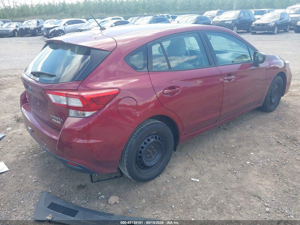 4S3GTAA69H3720616 2017 SUBARU IMPREZA photo no. 4