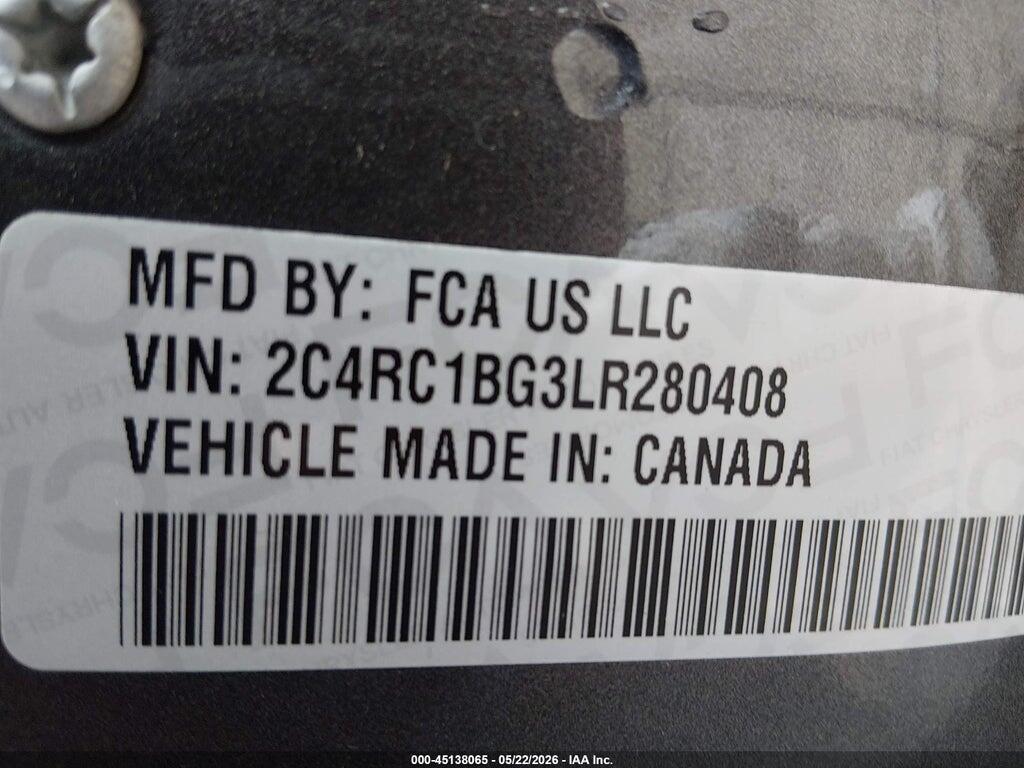 2C4RC1BG3LR280408 2020 CHRYSLER PACIFICA photo no. 9